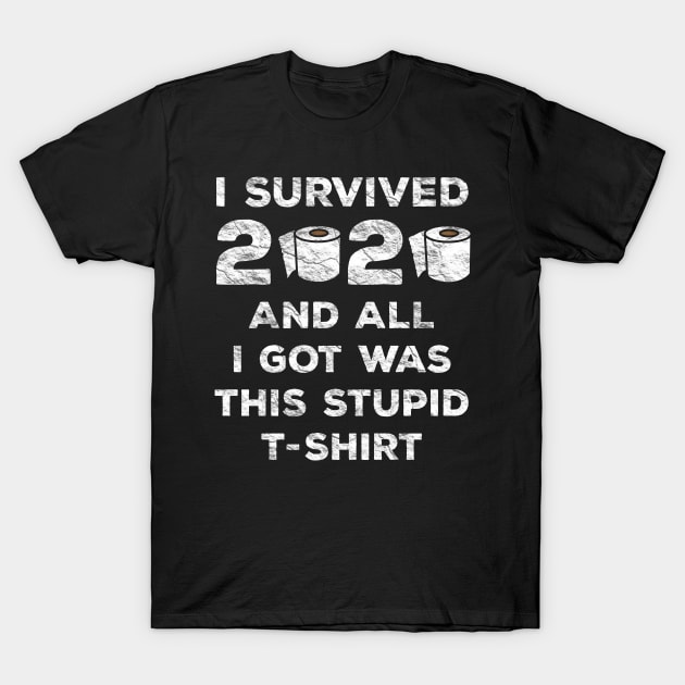 I Survived 2020 And All I Got Was This Stupid T-Shirt T-Shirt by BraaiNinja